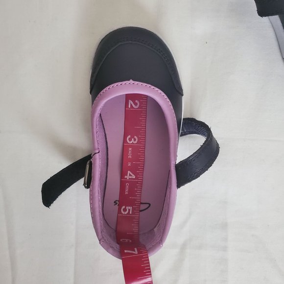 Clarks Kids Girls Emery Halo K T-Closed Ballet Flats Blue Navy/Navy Sz 5.5M NWOB - Picture 13 of 14